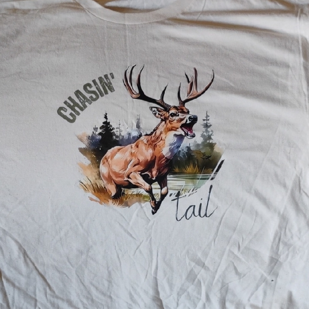White Graphic Men's Shirt